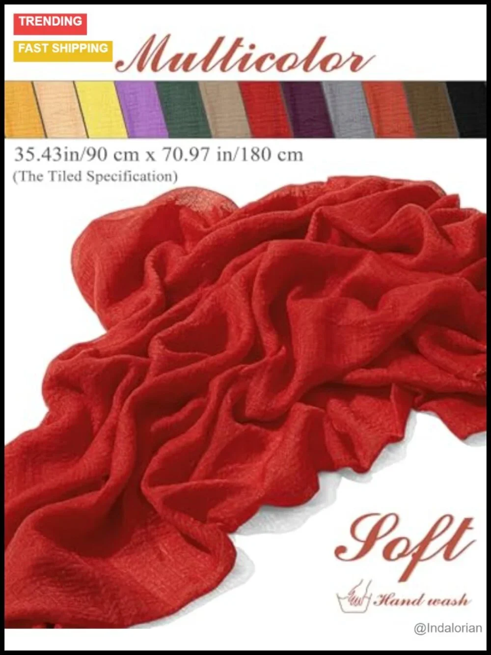12 Pcs Soft Cotton Hijab Scarves for Women Long Head Scarf Wrap Shawl